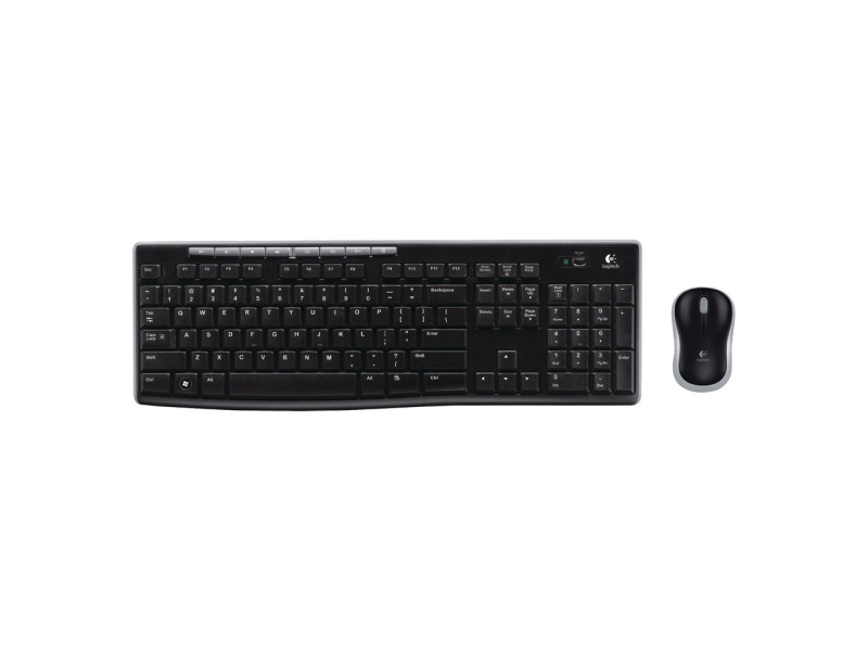 Logitech MK270 Desktop Combo GR (Black, Wireless, GR Keys) (LOGMK270)
