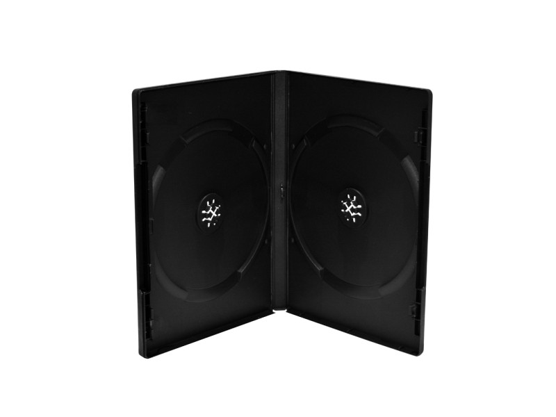 MediaRange DVD Case for 2 discs 14mm Black (MRBOX12)
