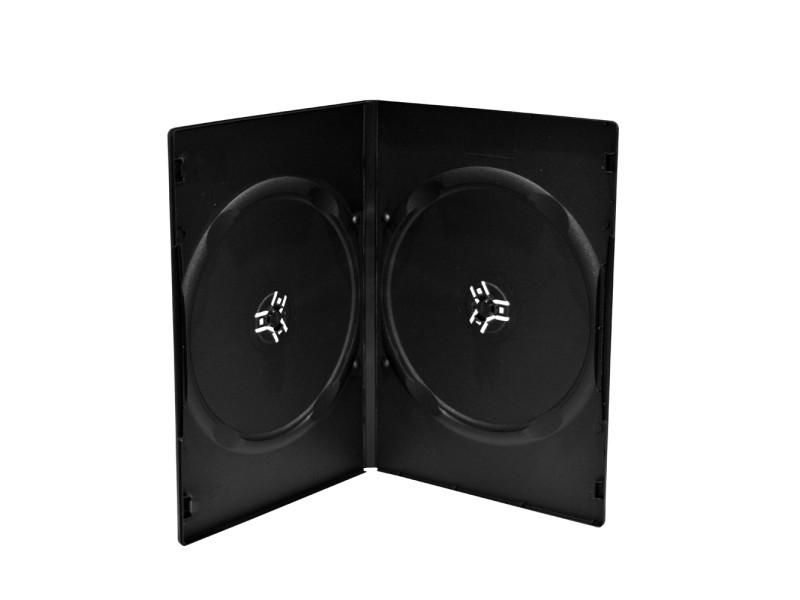 MediaRange DVD Slimcase for 2 discs 9mm Black(MRBOX14)