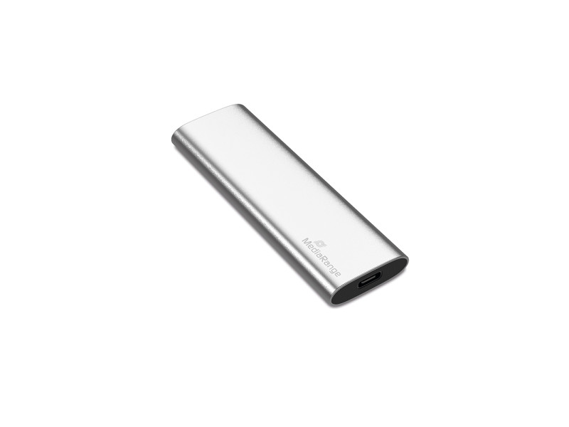 MediaRange Εξωτερικός Σκληρός Δίσκος SSD USB Type-C 960GB (Silver) (MR1103)