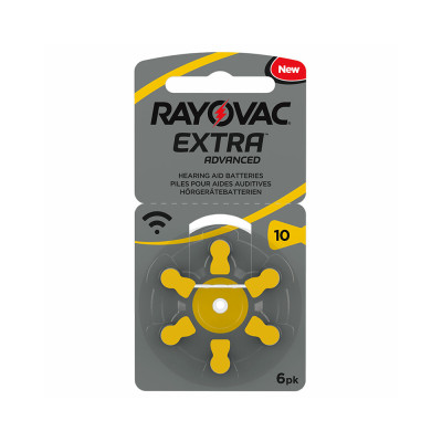 Rayovac Extra Μπαταρίες Ακουστικών Βαρηκοΐας 10 1.45V 6τμχ (RAYPR70) Rayovac Extra Μπαταρίες Ακουστικών Βαρηκοΐας 10 1.45V 6τμχ (RAYPR70)