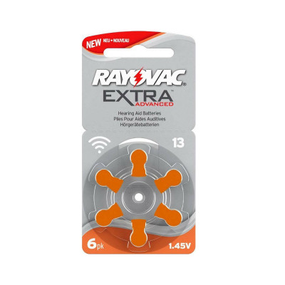 Rayovac Extra Advanced Μπαταρίες Ακουστικών Βαρηκοΐας 13 1.45V  (RAYPR48) Rayovac Extra Advanced Μπαταρίες Ακουστικών Βαρηκοΐας 13 1.45V  (RAYPR48)