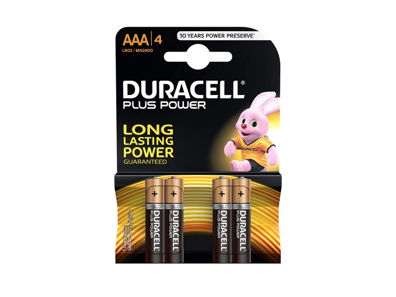Duracell Αλκαλικές Μπαταρίες AAA 1.5V 4τμχ (DAAALR03MN24004) (DURDAAALR03MN24004)