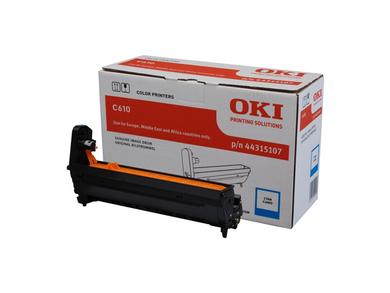 OKI C610 DRUM CYAN 20k (44315107) (OKI-C610-CEP)