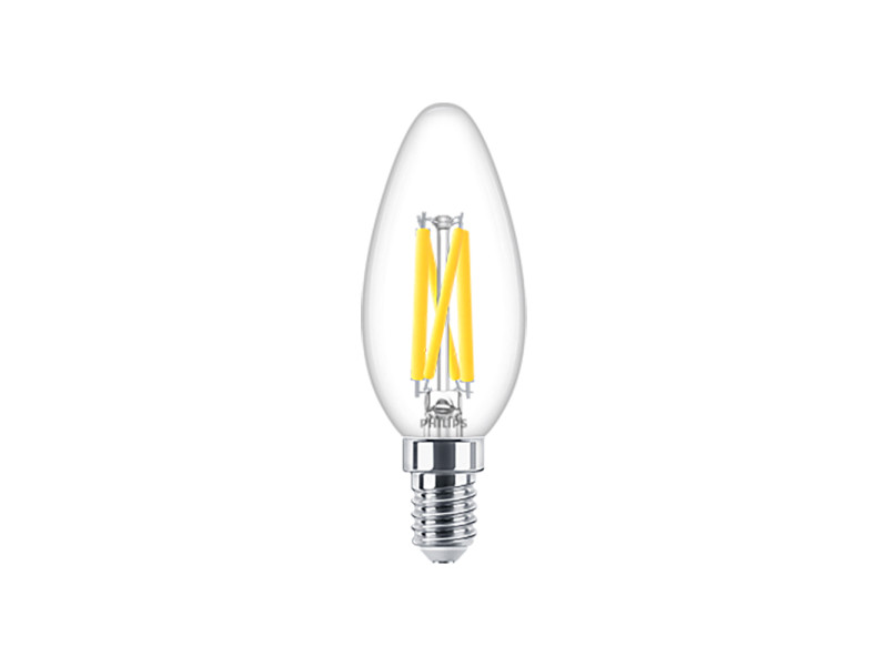 Philips E14 LED WarmGlow Filament Candle Bulb 3.4W (40W) (LPH02559) (PHILPH02559)