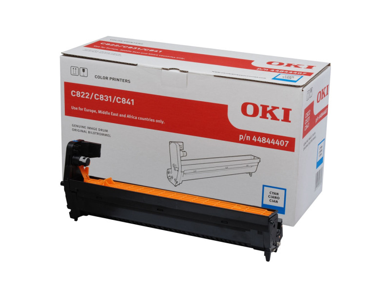 OKI C831/841 CYAN DRUM 30K (44844407) (OKI-C822-CEP)
