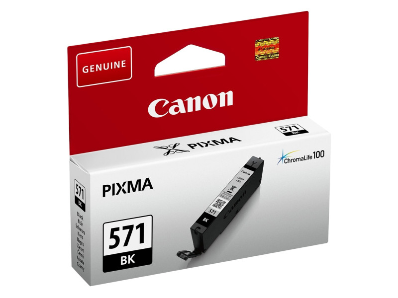 Canon Μελάνι Inkjet CLI-571BK Black (0385C001) (CANCLI-571BK)
