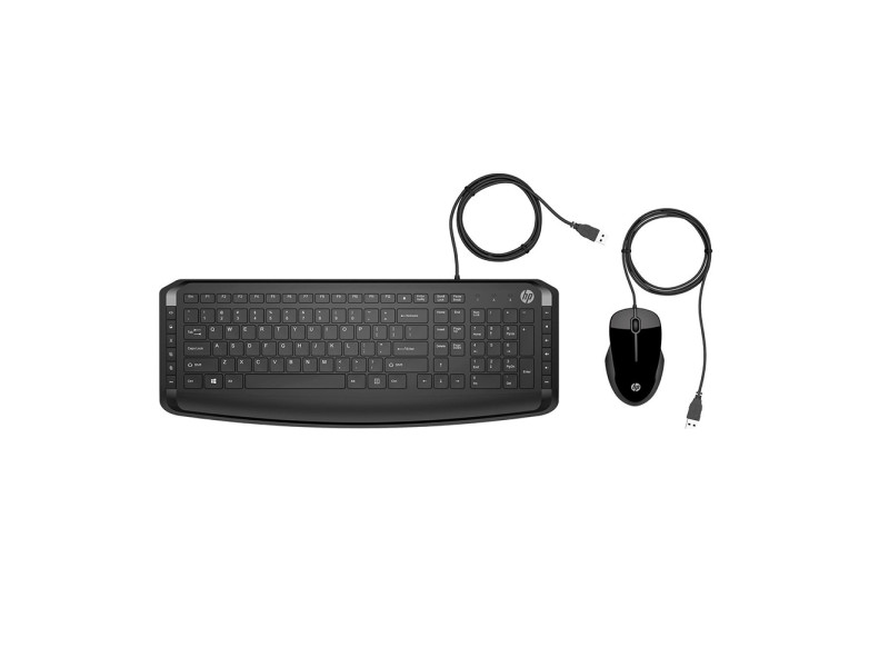 HP Pavilion Keyboard and Mouse 200 Σετ Πληκτρολόγιο & Ποντίκι ENG (9DF28AA) (HP9DF28AA)