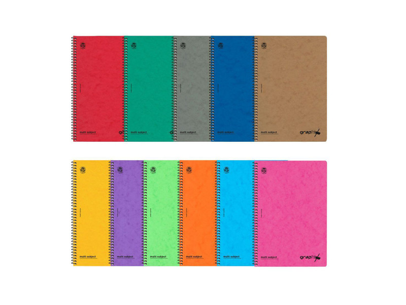 Typotrust Graphix Τετράδιο Σπιράλ A4 4 θεμάτων (4544-18) (TYP4544-18)
