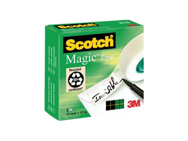 Ταινία Γενικής Χρήσης 3M Scotch Magic 19 mm x 33 m (Άσπρη) (8101933) (MMM8101933)