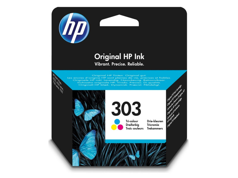 HP Μελάνι Inkjet No 303 Tri-colour (T6N01AE) (HPT6N01AE)