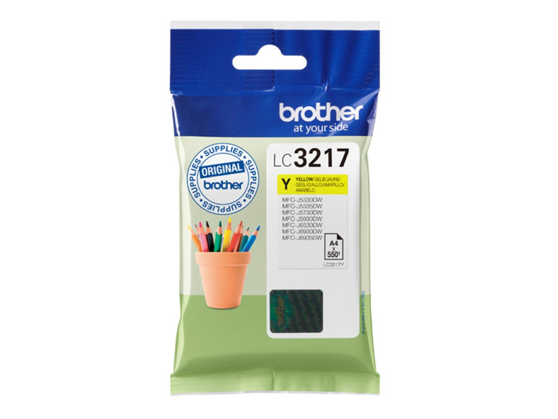 Brother Μελάνι Inkjet LC-3217Y Yellow (LC-3217Y) (BRO-LC-3217Y)
