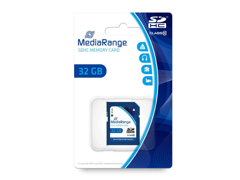 MediaRange SDHC Class 10 32 GB (High Capacity) (MR964)