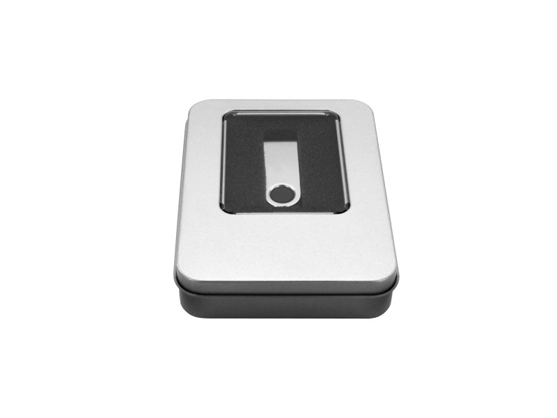 MediaRange Aluminum storage box, for USB flash drives, silver (MRBOX902)