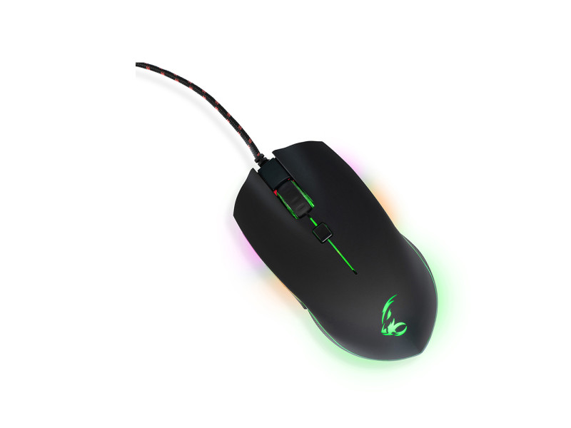 MediaRange wired Gaming-mouse with RGB-effect (MRGS201)