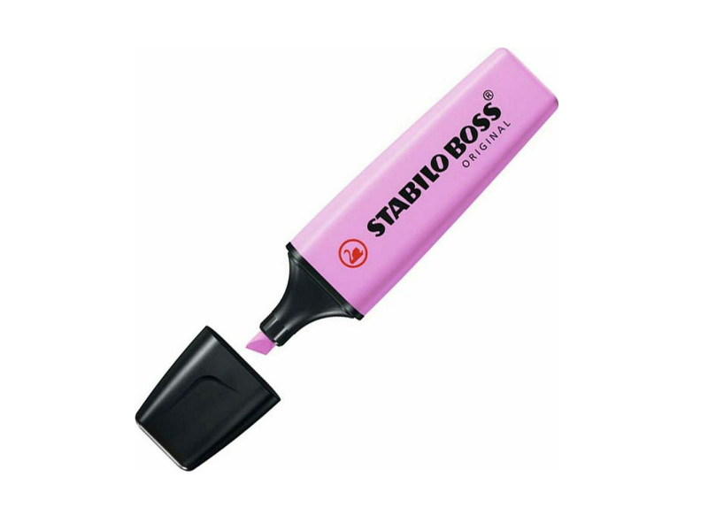 Μαρκαδόρος Υπογράμμισης STABILO BOSS 2 & 5mm (Pastel Frozen Fu) (70/158) (STB70/158)