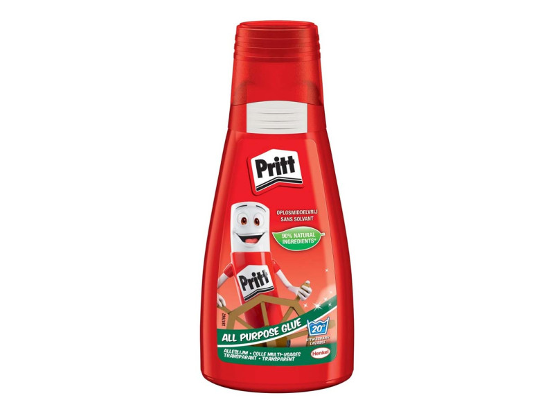 Pritt Υγρή Κόλλα Universal Transparent Μεγάλου Μεγέθους Γενικής Χρήσης 100gr Χωρίς Διαλύτες (2139306) (PRI2139306)