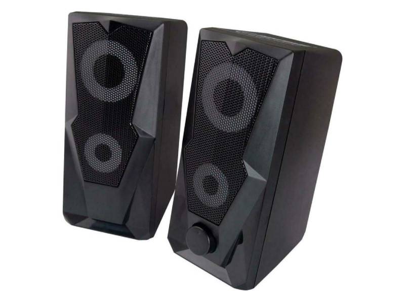 Σετ Στερεοφωνικά Ηχεία με LED Φωτισμό 2 x 3 W Esperanza EGS103